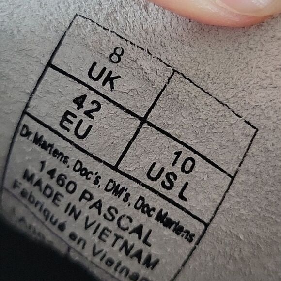 Dr. Martens White Heeled Boots - Picture 12 of 15